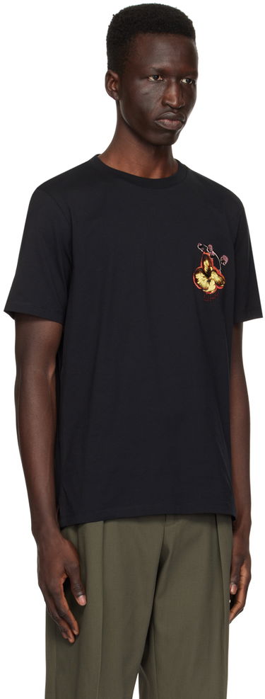 Majica Paul Smith Paul Smith Orchid Graphic T-Shirt Črna | M1R-697P-MP4286-79, 1