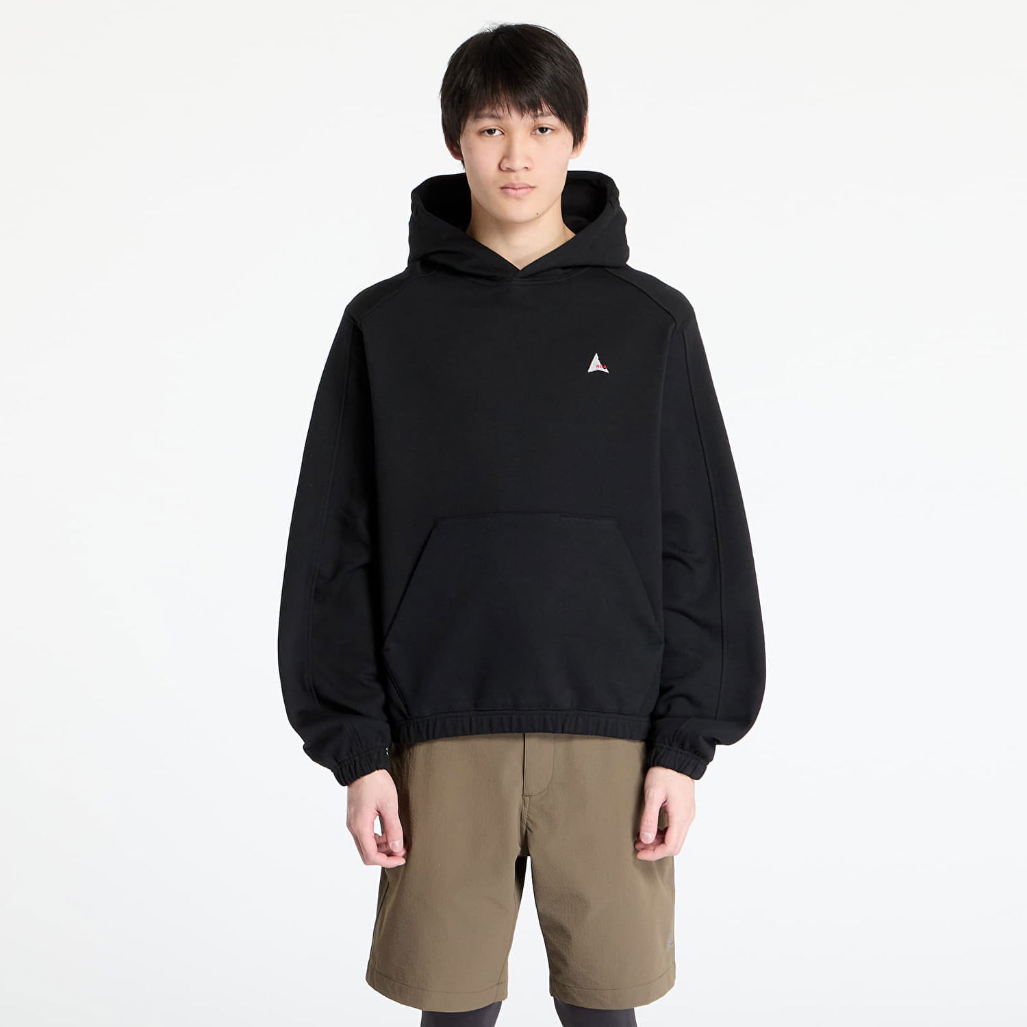 Pulover ROA ROA Logo Hoodie Črna | RBMW0397FA280 BLK0020, 0