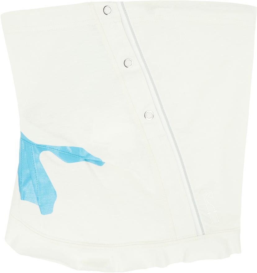 Krop-top KIKO KOSTADINOV Kiko Kostadinov Alec K-Dart Gaiter Scarf Bela | KKSS25GTR01-121