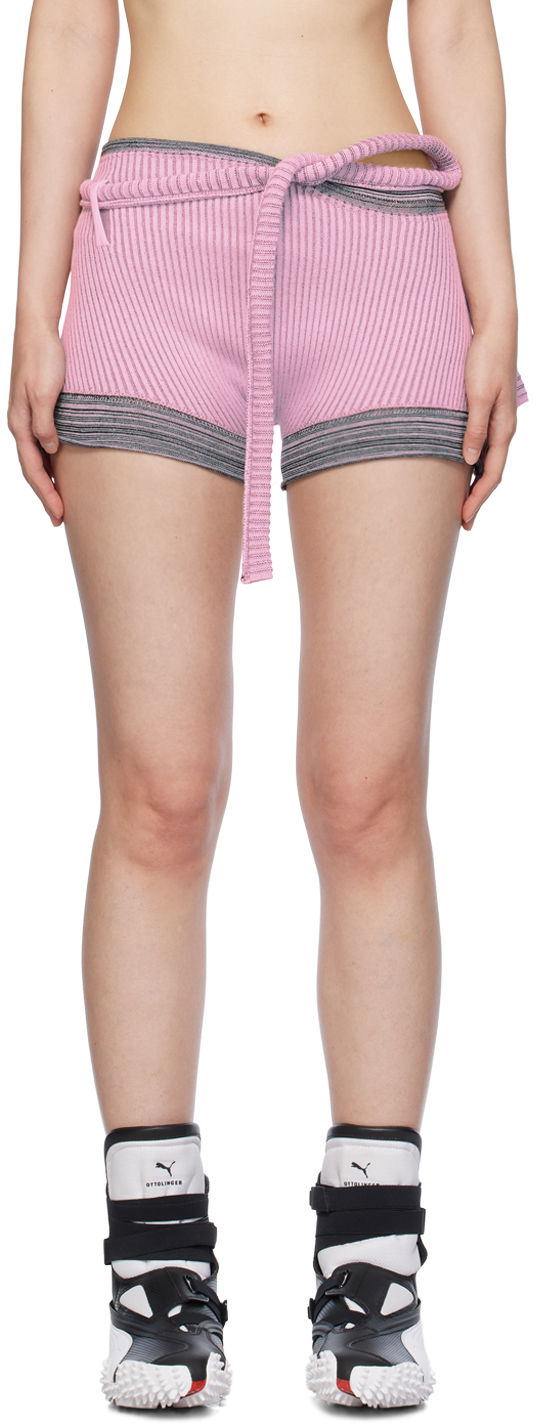 Kratke hlače Ottolinger Ottolinger Knit Shorts Roza | 708501