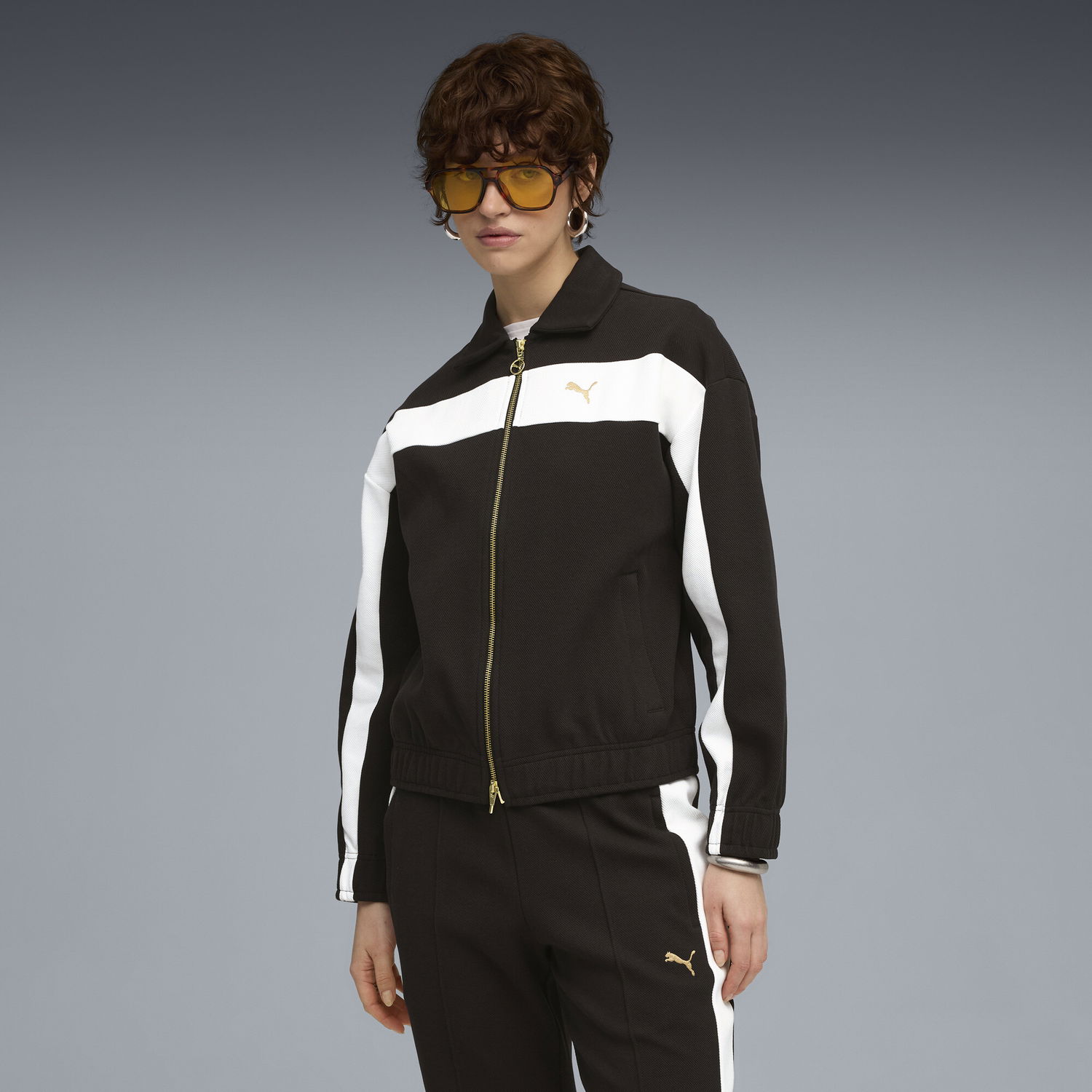 Trenirka Puma T7 Loose Fit Track Jacket Črna | 632137_01, 0