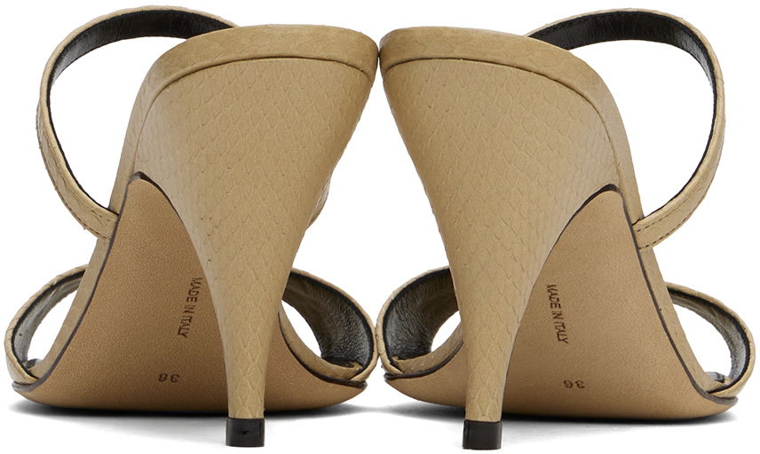 Modni dodatki The Row The Row Vika Heeled Sandals Bež | F1548-E14, 1