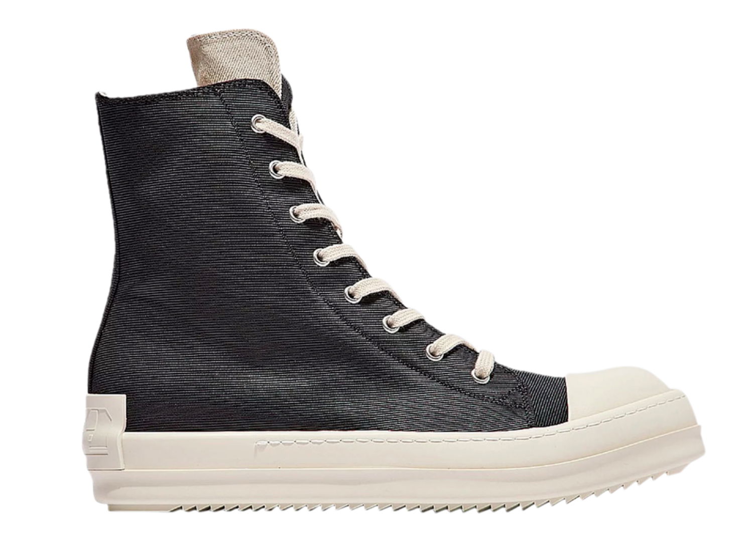 Superge in čevlji Rick Owens Drkshdw Gethsemane Canvas High Black Milk Črna | DU02A3800 FCEH2 911, 0