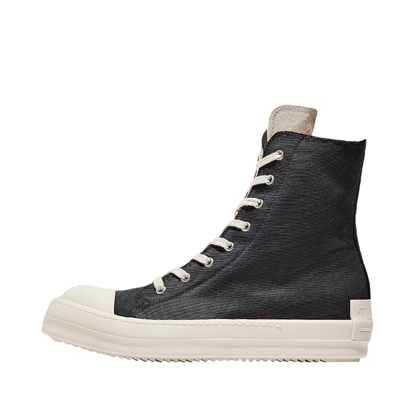 Superge in čevlji Rick Owens Drkshdw Gethsemane Canvas High Black Milk Črna | DU02A3800 FCEH2 911
