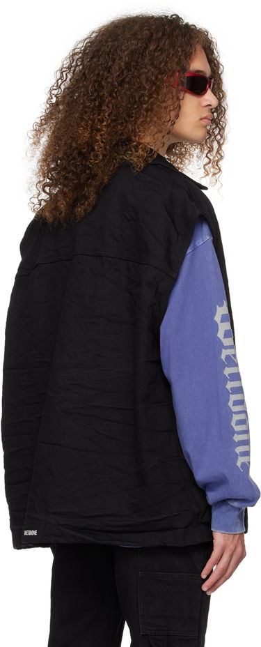Telovnik We11done We11done Oversized Denim Vest Črna | WD-DV0-24-394-U-BK, 2