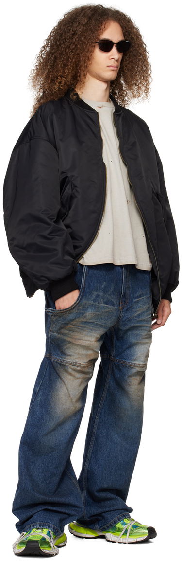 Kavbojke We11done We11done Wire Carpenter Jeans Modra | WD-DP0-24-339-M-NV, 3
