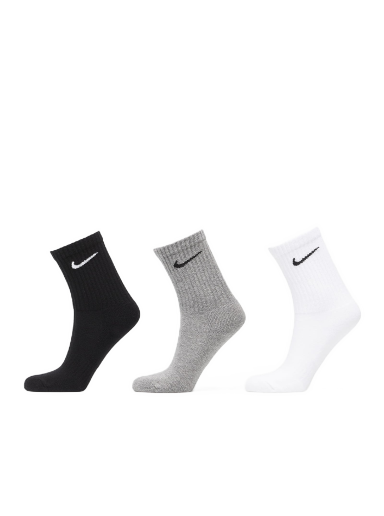 Spodnje perilo in nogavice Nike Socks 3-Pack Črna | SX7664-964