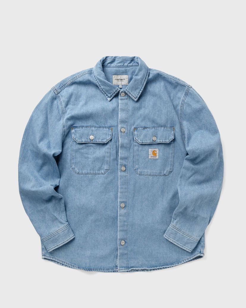 Jakna Carhartt WIP Harvey Shirt Jacket Modra | I033346-01.0E
