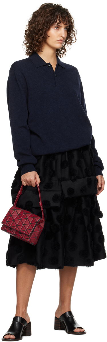 Torbica BAO BAO ISSEY MIYAKE Geometric Patterned Crossbody Handbag Rdeča | BB48AG251, 3