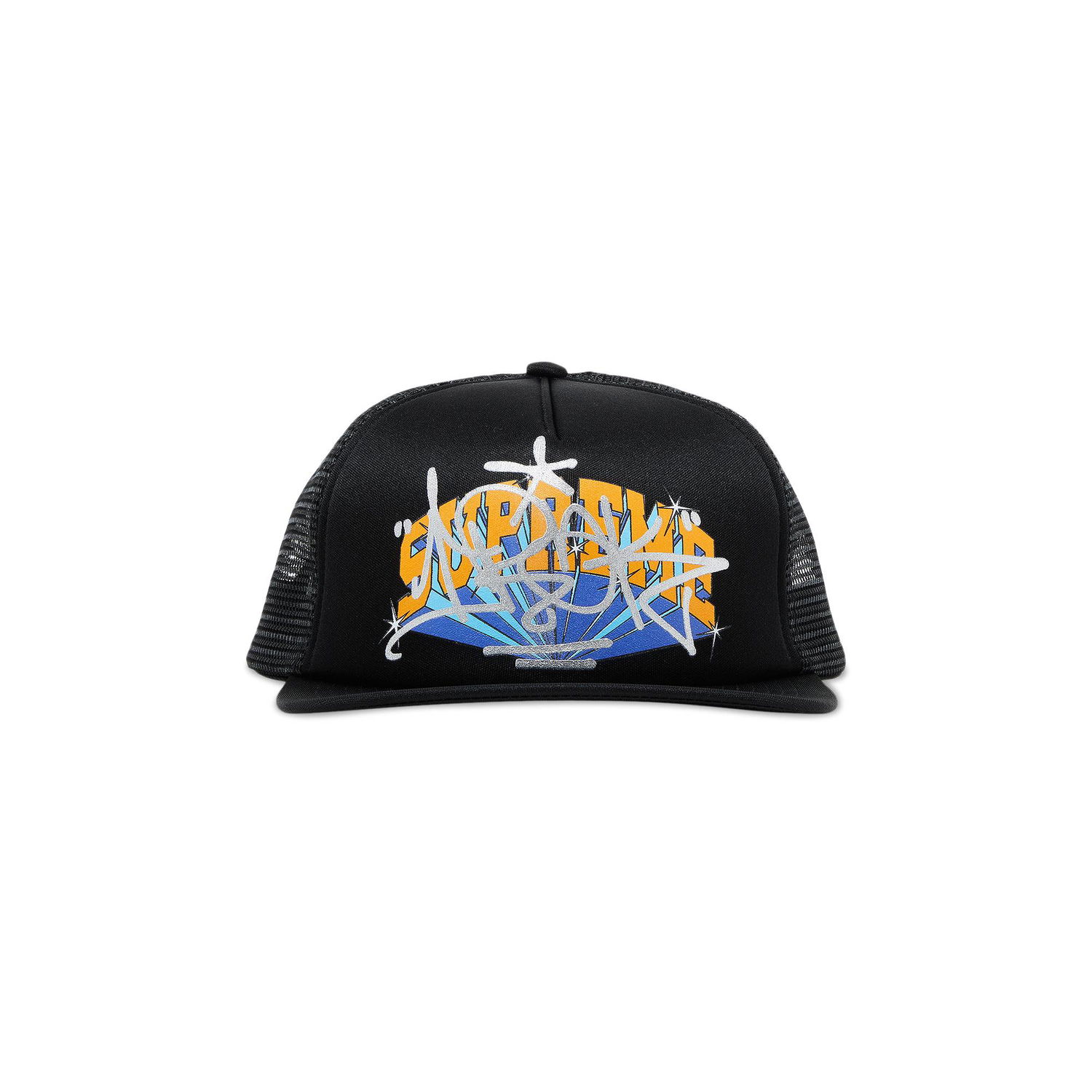 Kapa Supreme IRAK x Arc Mesh Back 5-Panel Črna | FW22H137 BLACK, 1