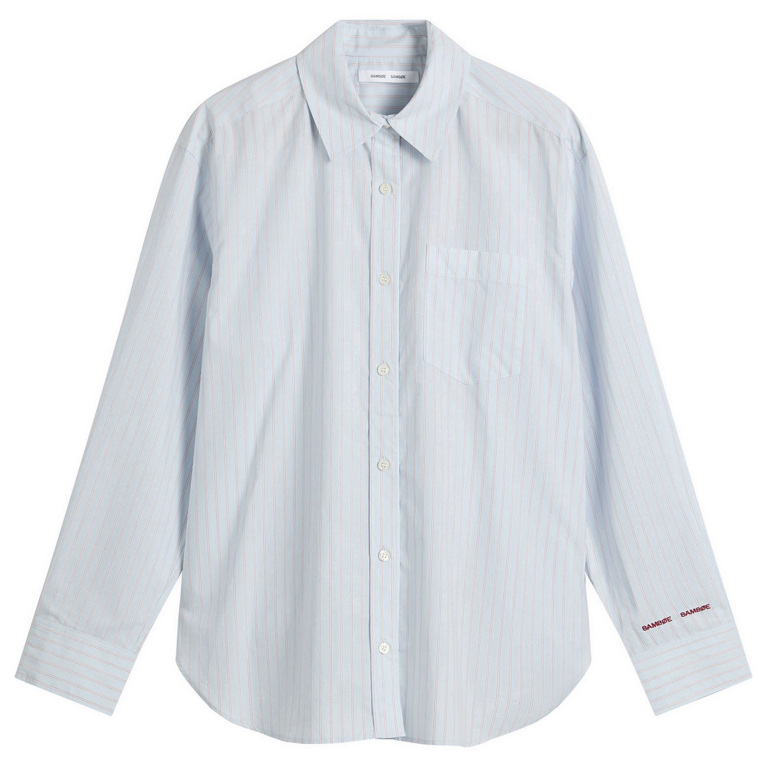 Srajce Samsoe Samsoe Salova Stripe Shirt Modra | F25400059-CLR002401, 1