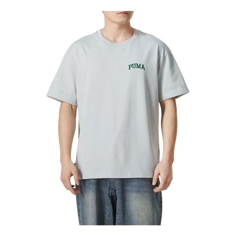 Majica Puma Logo Graphic T-Shirt Siva | 630352-10