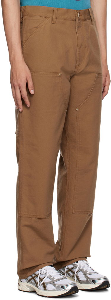 Cargo hlače Carhartt WIP Double Knee Work Trousers Rjava | I031501, 1