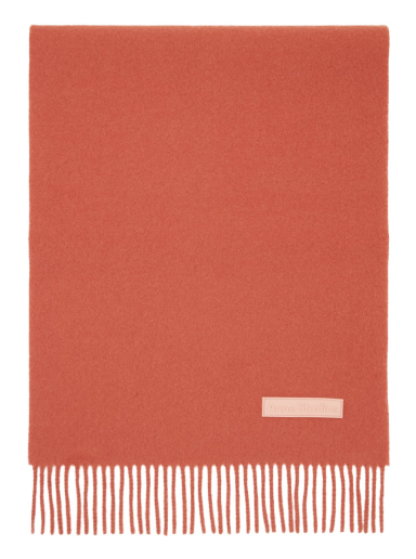 Šala Acne Studios Wool Fringe Scarf Roza | CA0215-