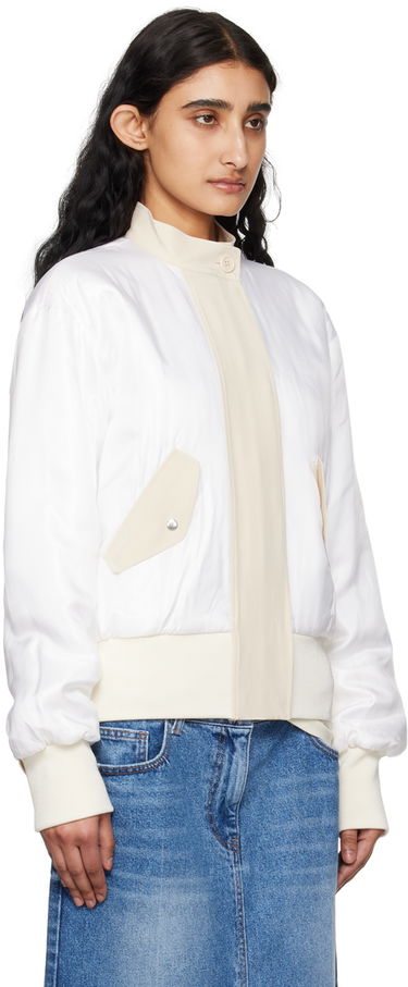 Bomber jakna Helmut Lang Helmut Lang Bomber Jacket Bež | O04HW102, 3