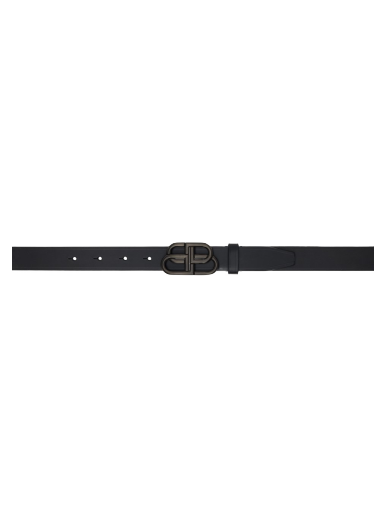 Pasovi Balenciaga Thin BB Belt Črna | 581690 1CH0J