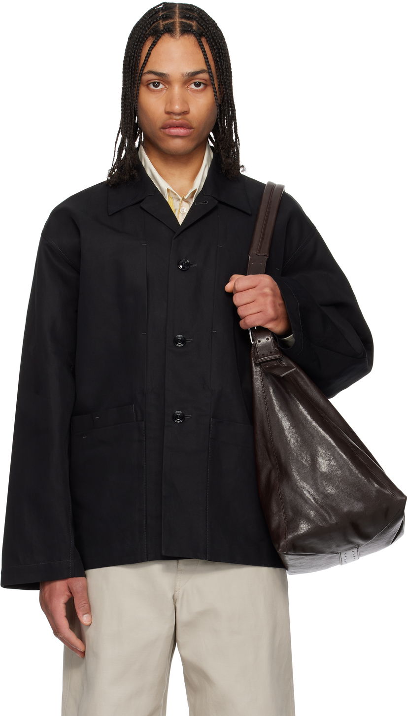 Jakna LEMAIRE Lemaire Boxy Workwear Jacket Črna | OW1148 LF1350