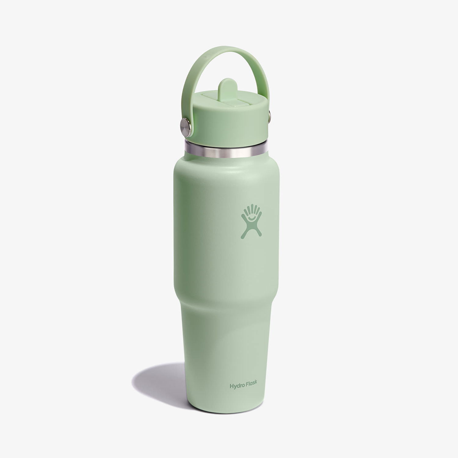 Steklenica za pitje Hydro Flask 946 ml Wide Flex Straw Travel Bottle Zelena | WT32CFS338, 1