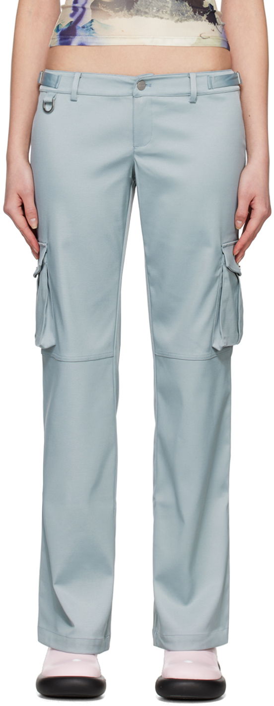 Cargo hlače Miaou Miaou Elias Cargo Trousers Modra | 1034GABARO