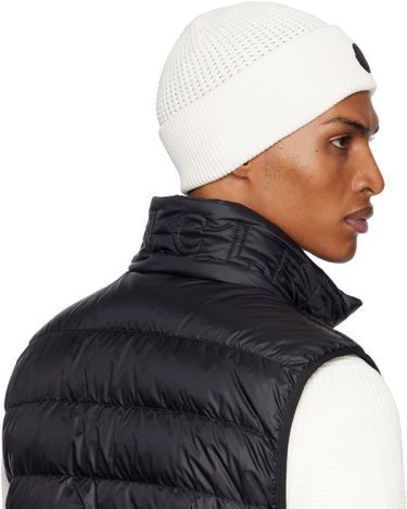 Beanie Moncler Moncler Logo Cotton Beanie Bela | K20913B00032M1367, 2