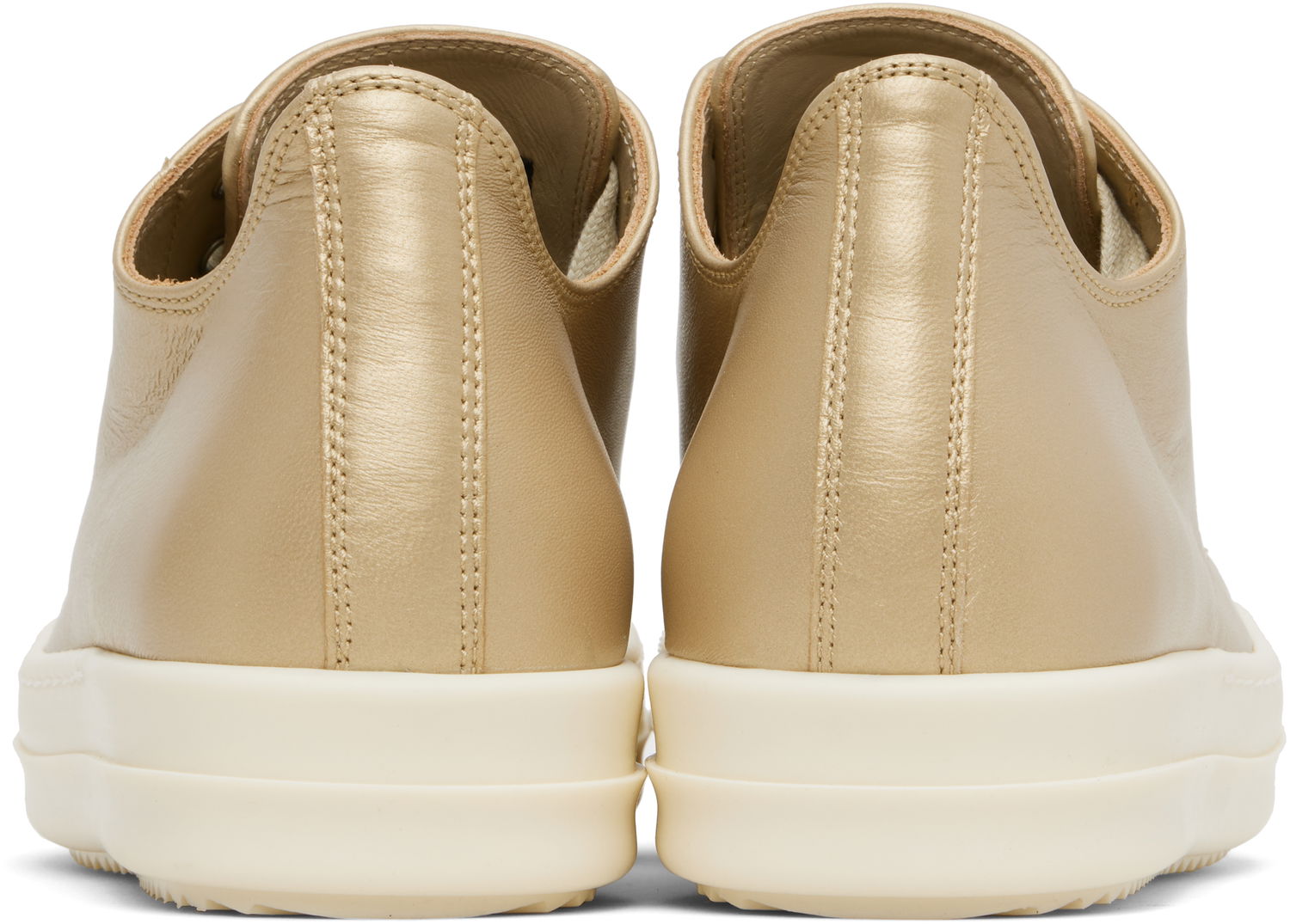 Superge in čevlji Rick Owens Rick Owens Hollywood Low Sneaks Kovinski | RO01E7891 LLPM, 1