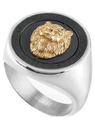 Prstan GUESS “Lion King” Ring Kovinski | JUMR01315JW