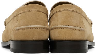 Nega čevljev Versace Versace Giuliano Suede Loafers Bež | 1013592_1A13357, 1