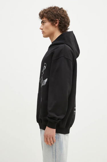 Pulover Represent Clo Represent Keys To The Club Hoodie With Print Črna | MLM4240.001, 1