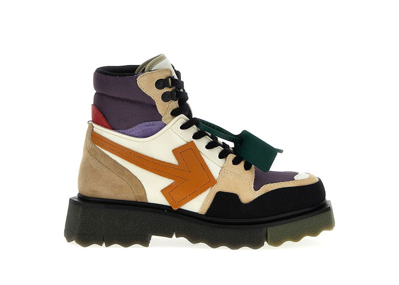 Superge in čevlji Off-White Hiking Sponge Sneakerboot Multicolour Večbarvna | OMIA228S23LEA0011737, 0