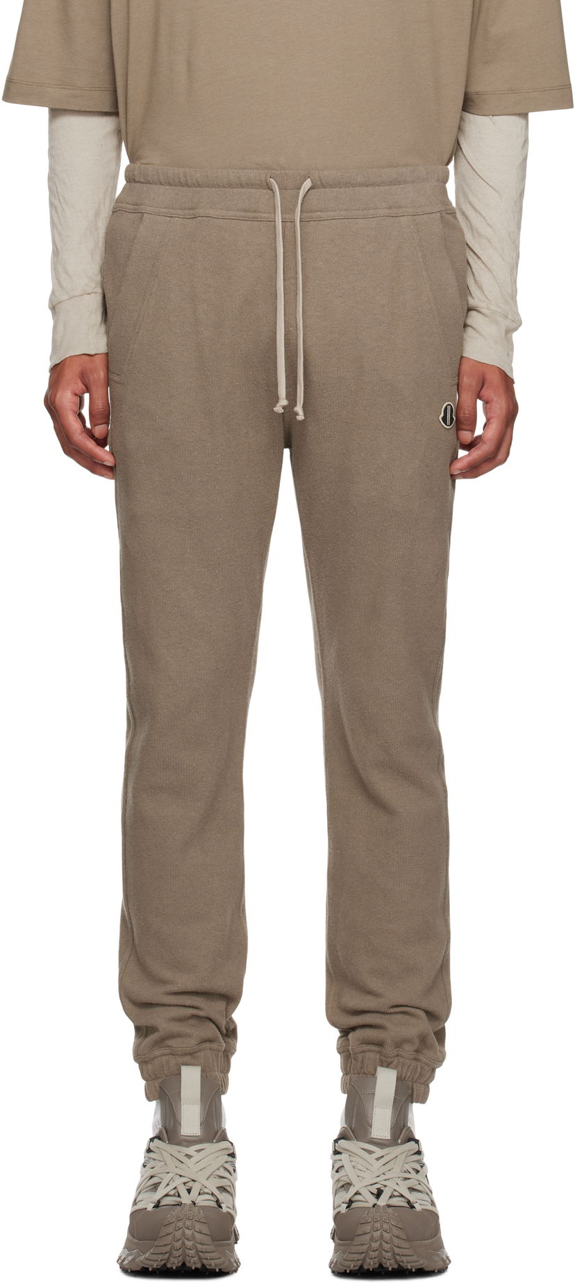 Trenirka Rick Owens Jogger Sweatpants Siva | MU02D8H01 M4435