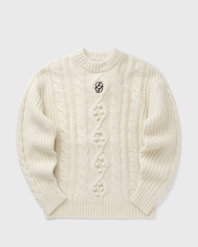 Pleteni pulover Drôle de Monsieur Maille Torsade Sweater Bela | I-PO183-WO018-OW