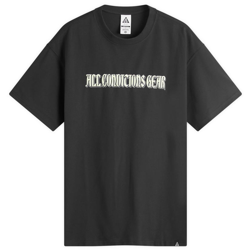 Majica Nike ACG Dri-Fit Iguana T-Shirt, Size Large Črna | HJ0884-010