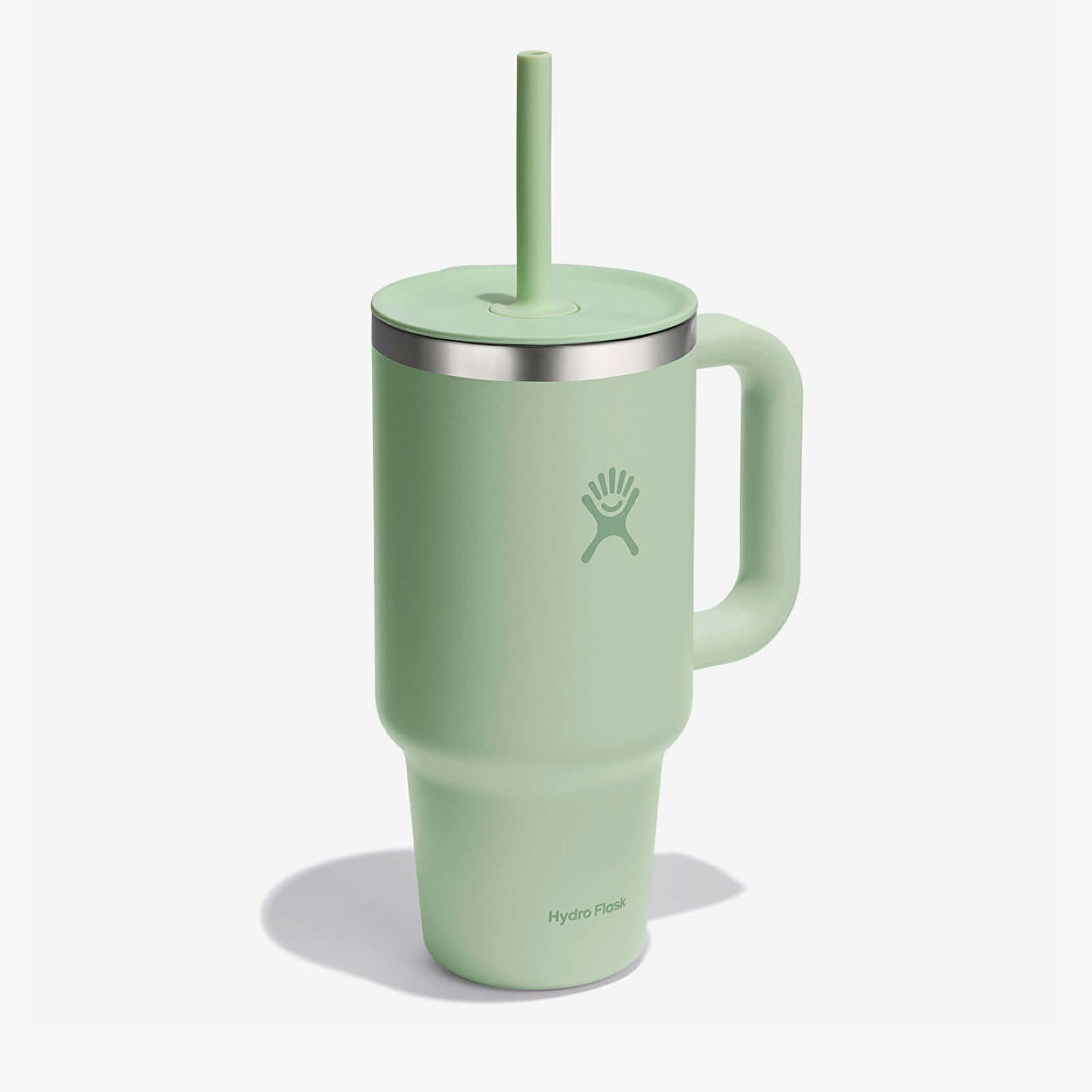 Steklenica za pitje Hydro Flask 946ml Travel Tumbler with Handle and Straw Universal Zelena | TT32PSC338, 1