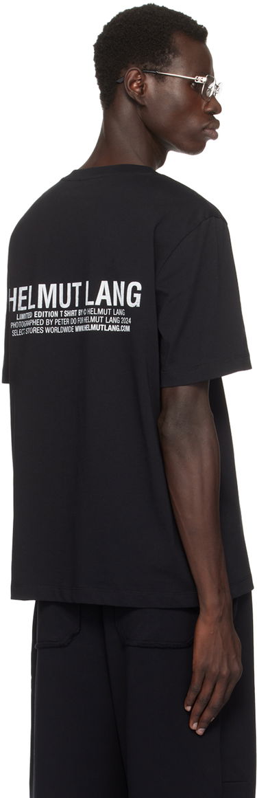 Majica Helmut Lang Helmut Lang Overpass Postcard Graphic T-Shirt Črna | O06HM514, 2