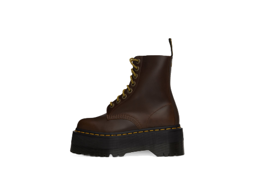 Lifestyle Dr. Martens 1460 Pascal Max Leather Platform Boots Brown Rjava | 31102201