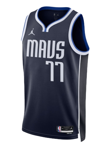 Krop-top Jordan NBA Dri-FIT Dallas Mavericks Statement Edition 2022 Statement Jersey Mornarica | DO9523-420