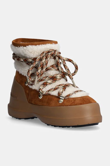 Superge in čevlji Moon Boot MB Luna Shearling Boots Rjava | 80D2480020.MA03, 0