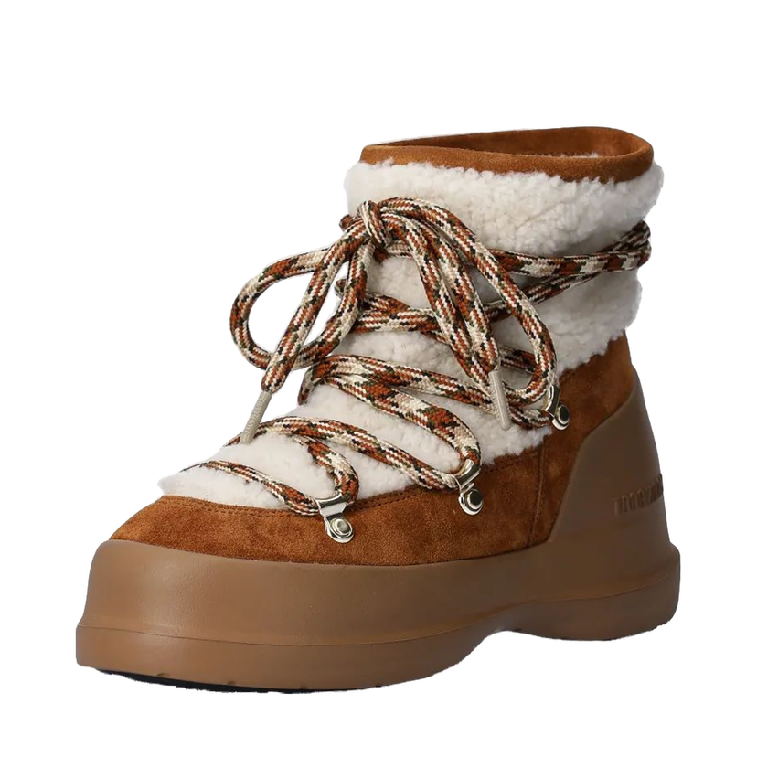 Superge in čevlji Moon Boot MB Luna Shearling Boots Rjava | 80D2480020.MA03