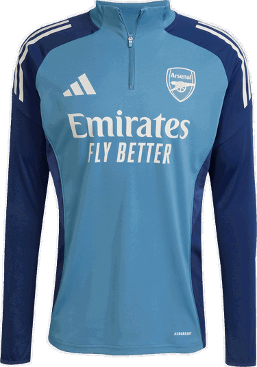 Majica adidas Originals Arsenal AFC TR TOP 2025/26 Long Sleeve Training Top Modra | jj1815, 0