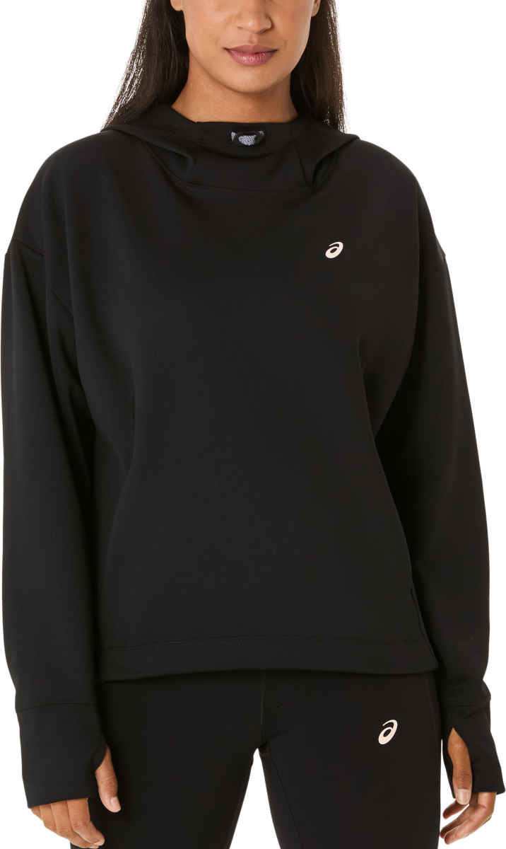 Pulover Asics Asics Nagino Run Adjustable Hoodie Črna | 2012d142-001