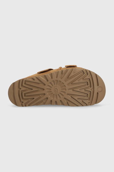 Superge in čevlji UGG Goldenstar Hi Suede Platform Slides Rjava | 1155458-CHE, 4