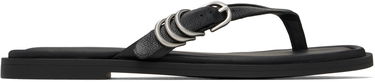 Nega čevljev rag & bone Rag & Bone Gia Leather Thong Sandals Črna | WFF25SF1003LE03, 0