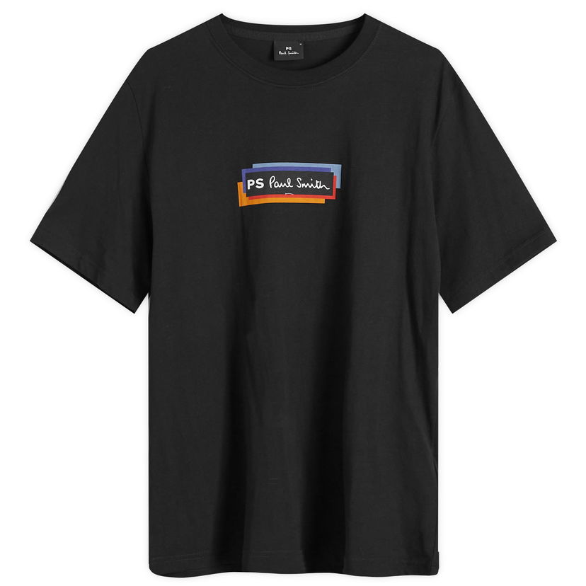 Majica Paul Smith PS Logo T-Shirt, Size M Črna | M2R-011R-NP4808-79