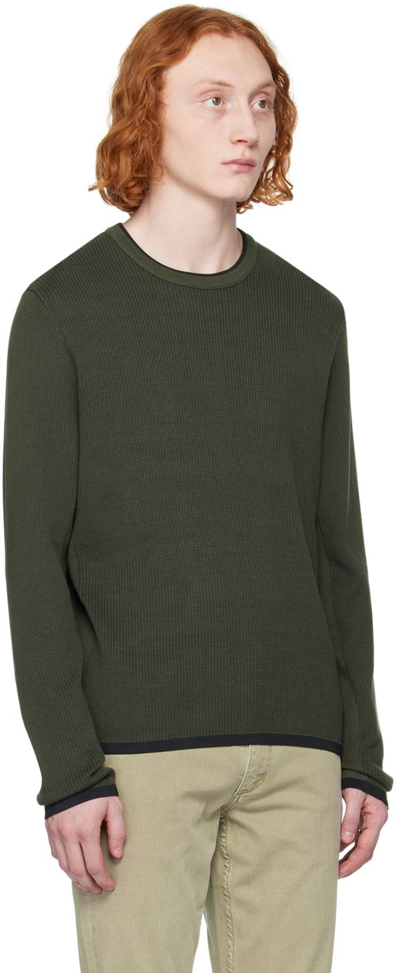 Pleteni pulover rag & bone Harvey Knit Sweater Zelena | MBS23S011UC11, 1