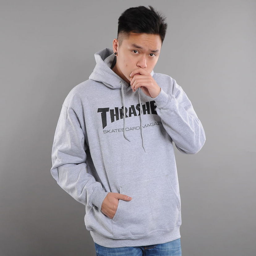 Pulover Thrasher Thrasher Skate Mag Hoody Siva | 017838