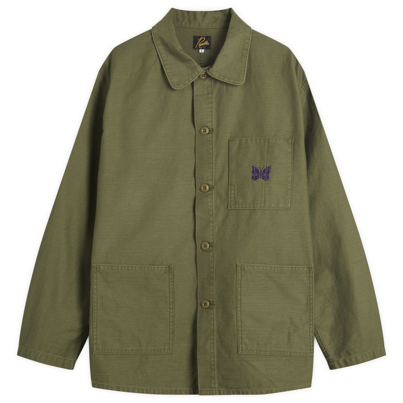 Jakna Needles Reversed Sateen Coverall Jacket Zelena | RW215-A
