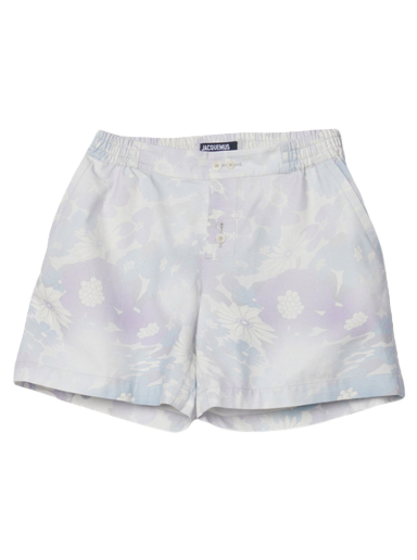 Kratke hlače Jacquemus Le Short Calecon Elasticated Siva | 226PA022-1045-6AG