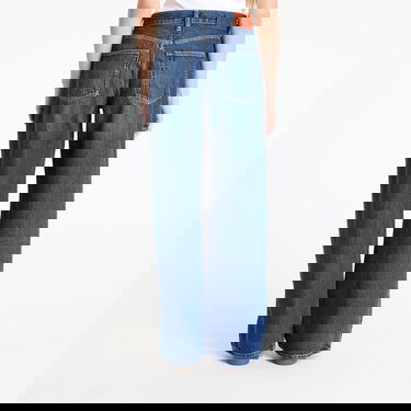 Kavbojke CALVIN KLEIN Calvin Klein Jeans The Wide Leg Tinted Jeans 31 Modra | LV047B933G VSM, 2