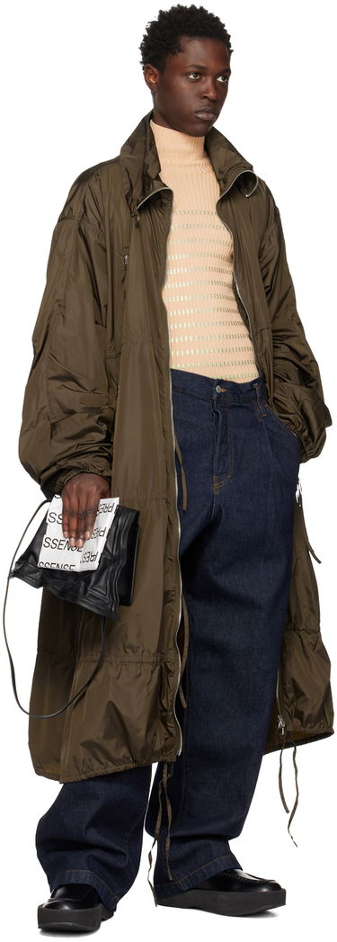Pleteni pulover Jean Paul Gaultier Gaultier 'The Cyber' Turtleneck Bež | 22/09-U-PL024-M033, 4