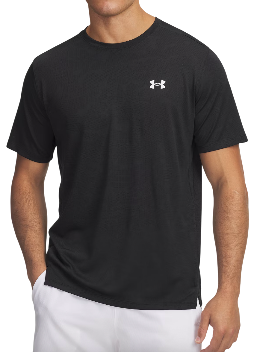 Majica Under Armour Under Armour Tech Vent Jacquard Short Sleeve T-Shirt Črna | 1377052-002, 0